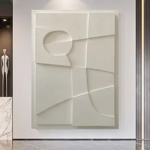 Moderna sala de estar 3d tridimensional escultura decoração pintura varanda luz luxo simples mural artesanal alívio parede arte pintura