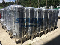 Boîtier de filtre à cartouche en acier inoxydable SS304 316 de marque STK pour moteur de machine, système de traitement de l'eau, pompe, réservoir sous pression