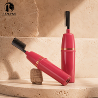 Bouteilles applicatrices de teinture capillaire PP 160 ml, rose macaron, avec peigne distributeur lisse et pompe, pour coloration en salon et usage domestique