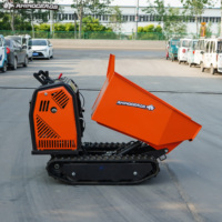 500kg Rhinoceros XN500 Petit Chargeur Dumper Truck Site Carrier Construction Véhicule Utilitaire Compact Basculement Machine Hydraulique