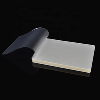 Pochettes de plastification thermique en PVC transparent A4 Film de plastification thermique de surface brillante pour l'amélioration de la photo Photo