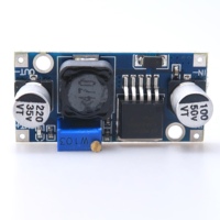 LM2596S 3A modul konverter DC-DC Buck, kit elektronik dapat diatur untuk catu daya regulasi voltase Step-Down