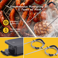 Thermomètre de gril Bluetooth IBT-2X INKBIRD pour thermomètre à viande BBQ sans fil