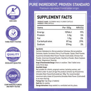 Capsules d'amélioration pour hommes à <span class=keywords><strong>action</strong></span> rapide OEM 30 minutes pour adultes Eucommia Male Flower Extract Male Vitality - Product Image 5