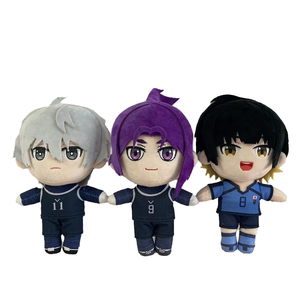 Venta al por Mayor de Peluches de BLUE LOCK: <span class=keywords><strong>Nagi</strong></span> <span class=keywords><strong>Seishiro</strong></span>, Mikage Reo, Bachira Meguru, 20CM, Súper Suaves, Rellenos de Algodón PP, Unisex, para Mayores de 14 Años, para Fiestas - Product Image 1