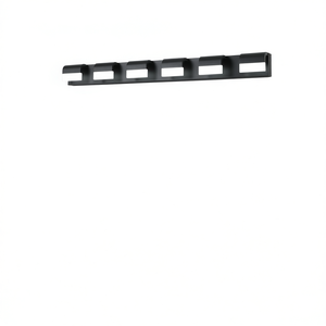 Applique murale moderne à 6 LED pour salle de bain, en fer noir, lumière blanc chaud 3500K, interrupteur tactile, luminaire de miroir - Product Image 3