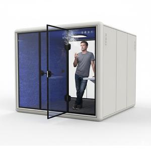 كشك تدخين مسبق الصنع محمول مخصص بسعر المصنع كشك تدخين كابينة تدخين كابينة تدخين - Product Image 1