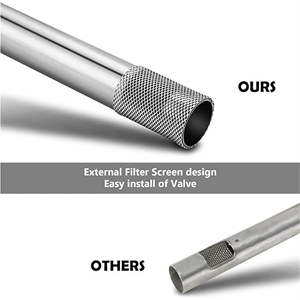 Tubo quemador de acero inoxidable galvanizado de 17 pulgadas para modelos de parrilla de sobremesa serie Q Q Q100/Q120 (antes de 2014) Q1000/<span class=keywords><strong>Q1200</strong></span> - Product Image 4