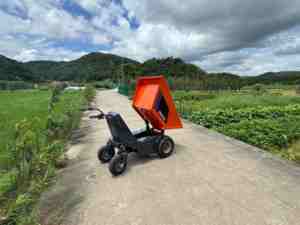 Mini Dumper Elétrico Chaungxin 2025 500kg Carrinho de Mão com Bateria e Roda Elétrica à Venda - Product Image 4