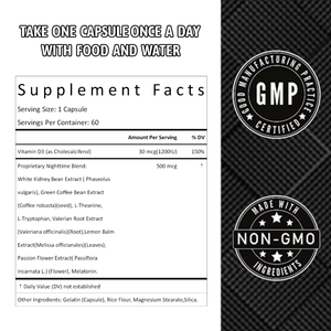 Oem Nachtelijke Dieetpillen Witte Nierboon Afslankcapsules Groene Koffieboon Extract Peren Cactusvijg Vetverbrandende Capsules - Product Image 6