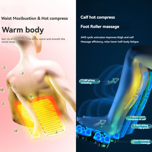 2025 Luxuriöser Ganzkörper 8D Elektrischer Zero-Gravity-Massagesessel mit Musik, Infrarot-Physiotherapie, Automatischer Aufrüstung, PU-Leder, ETL-zertifiziert - Product Image 6