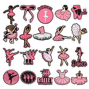 Adornos Personalizados para Zapatos de Mujer, Color Rosa, Hechos en Vietnam, de Resina PVC con Perlas y Hebillas, Decoración para Zapatillas - Product Image 3