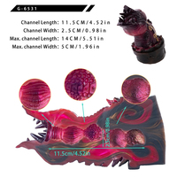GEEBA Monster Pussy Flower Silicone Male Masturbator, Fantasy Men Adult Doll Realistic Stroker Reusable Pocket Pussy Adult Toys