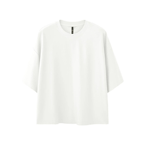 Tee-shirt Boxy anti-humidité 2025 couleur menthe avec technologie Hexa-Cool - Product Image 1