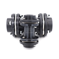 45 #   Accouplement d'arbre flexible à diaphragme unique en acier, série à double disque à 8 trous