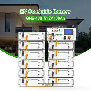 Paquete de Baterías de Litio de Alto Voltaje de 20kwh 30kwh 40kwh 50kwh, Sistema de Almacenamiento de Energía Solar Lifepo4, Salida de <span class=keywords><strong>10kw</strong></span> 15kw 20kw - Product Image 1