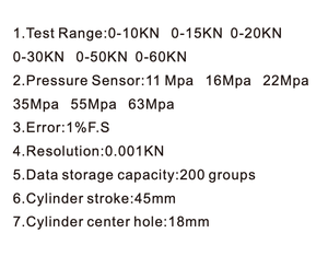 เครื่องวัดแรงดึงไมโครแองเคอร์ อุปกรณ์ห้องปฏิบัติการทางธรณีเทคนิคสำหรับการทดสอบการวัดแรงดึงของสลักยึดขนาดเล็ก - Product Image 3