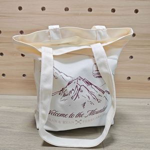 Low Moq Custom Eco-friendly Small Wedding <b>Canvas</b> <b>Tote</b> Bag Personalized Date Gift Bag Wedding Favor Bag - Product Image 2