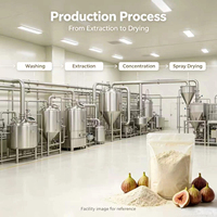 Private Label OEM Natuurlijk Wateroplosbaar Instant Vijgenextract Gedroogd Vijgenfruitpoeder 99% voor Volwassenen