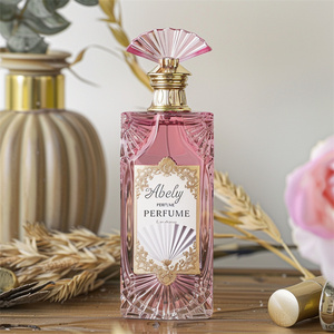<span class=keywords><strong>Perfume</strong></span> azul Rectangular blanco mate claro esmerilado de 85Ml, botellas de fragancia translúcidas negras de 100Ml, vidrio de <span class=keywords><strong>Perfume</strong></span> con embalaje - Product Image 6