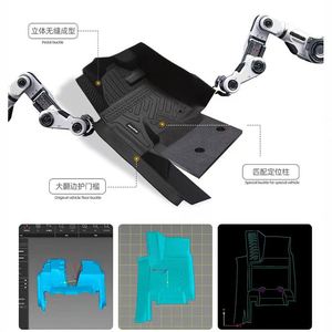 แผ่นรองพื้นรถยนต์ TPC แบบเต็มพื้นที่ ผลิตจาก TPE กันน้ำ ป้องกันพื้นรถ - Product Image 3