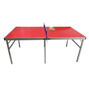 <span class=keywords><strong>Mini</strong></span> <span class=keywords><strong>Table</strong></span> <span class=keywords><strong>de</strong></span> Tennis pliante Portable Design moderne étanche pour Camping tournoi <span class=keywords><strong>de</strong></span> <span class=keywords><strong>Ping</strong></span>-<span class=keywords><strong>Pong</strong></span> en plein air pour les jeux <span class=keywords><strong>de</strong></span> parc à manger - Product Image 4