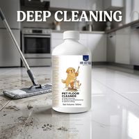 Nettoyant pour sols OEM ODM 500ml au thé blanc et au jasmin, sans danger pour les animaux, désodorisant, lavant, antidérapant, séchage rapide pour bois, carrelage, marbre