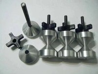 Goupilles d'alignement à action rapide en acier inoxydable haute performance, usinées CNC par électroérosion à fil, diamètre 1-1/8'' et 1-5/8'', avec bride