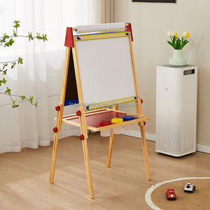 Caballete de Dibujo de Madera para Niños, de Doble Cara, con Contenedores de Almacenamiento, para Niños de 5 a 7 Años - Product Image 3