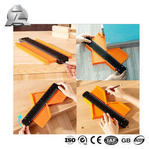 ZJD-CT037 mesure intelligente règle duplicateur <span class=keywords><strong>charpentier</strong></span> outil <span class=keywords><strong>de</strong></span> travail du bois matériel ABS profil contour jauge duplicateur avec serrure - Product Image 3