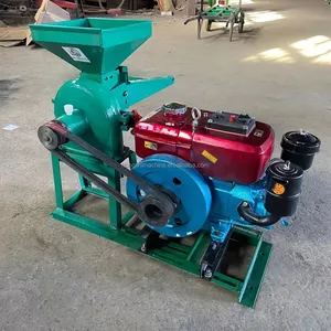 Moedor de milho para motor diesel/máquina de moagem maize/moinho de farinha autopriming