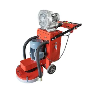 High quality 6 Heads Disc Grinding Machine Concrete Floor Edge Terrazzo Grinder With Vacuum