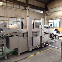 Machine à frire automatique commerciale pour chips de banane et frites, machine à frire les légumes et les fruits, ligne de production de collations