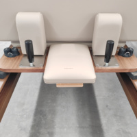 Reformer Pilates Commercial Portable de Haute Qualité avec Cadre en Alliage d'Aluminium Haute Stabilité pour Entraînement du Corps Entier