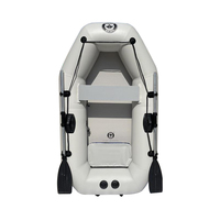 Bateau gonflable solaire pour 2 personnes, PVC 200 cm, kayak/canoë pour eau salée/eau douce, accessoires de surf