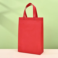 Sac en tissu anti-poussière non tissé enduit tissu non tissé sacs de rangement sous le lit vente chaude sac à provisions non tissé