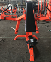 Machine de musculation professionnelle en acier à charge libre, presse pectorale inclinable réglable et machine à pectoraux avec dispositifs de sécurité, à vendre
