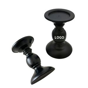 <b>Black</b> Iron Eco-friendly <b>Candlestick</b> Holder for Religious Activities Christmas Wedding Event Party Birthday - Product Image 5