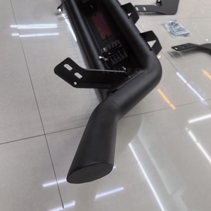 กันชนหน้าสำหรับรถกระบะ4X4 LE-STAR กันชนหน้าเหล็กกันชนรถยนต์สีดำใหม่ - Product Image 5