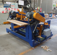 Scie à découper automatique professionnelle à double extrémité pour palettes en bois verticales, pour le travail du bois