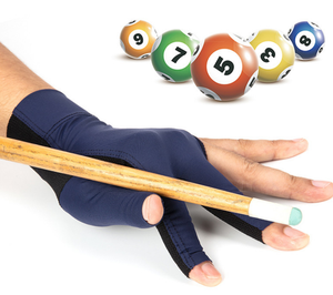 New Design Three Fingers <strong>Gloves</strong> Smooth Durable Elastic Table <strong>Tennis</strong> Billiards <strong>Gloves</strong> - Product Image 3