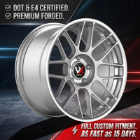 Rines VeroX Nuevos, Forjados a Medida, Monobloque, de 17-19 Pulgadas, PCD 5x120/5x114.3, Ligeros, con Acabado Pulido, para Carreras, para Audi