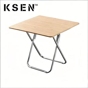 Wholesale Household <strong>Foldable</strong> <strong>Small</strong> <strong>Tables</strong> and Chairs Multifunctional Practical square Portable Dining <strong>Table</strong> - Product Image 2
