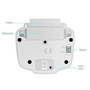 Distributeur automatique de désinfectant pour les mains de 700 ml, distributeur de savon liquide en gel sans contact, montage mural, plastique ABS, maison, hôpital, salle de bain - Product Image 6