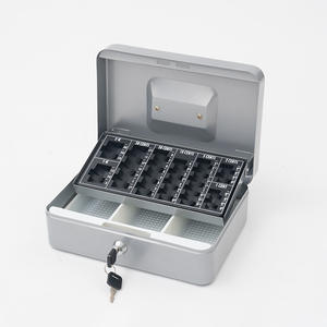 रचनात्मक क्रॉस-बॉर्डर बड़े प्लास्टिक यूरो सिक्का धन और प्रमुख लॉक मध्यम आकार धातु भंडारण के साथ उपहार बॉक्स - Product Image 2