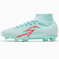 Chaussures de football sans lacets FG, fabricant OEM de chaussures de football avec logo personnalisé, vente en gros, faible MOQ