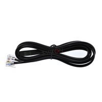 Cable de Extensión Telefónica de Cobre 26awg, Ri12 a Rj12 6P6C