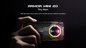 สมาร์ทโฟน Ulefone Armor Mini 20 รุ่นทนทาน หน้าจอ 4.7 นิ้ว ระบบปฏิบัติการ Android 14 รองรับ LTE แรม 8GB ความจุ 256GB แบตเตอรี่ 6200mAh รองรับซิมคู่ พร้อมกล้องมองกลางคืน - Product Image 4