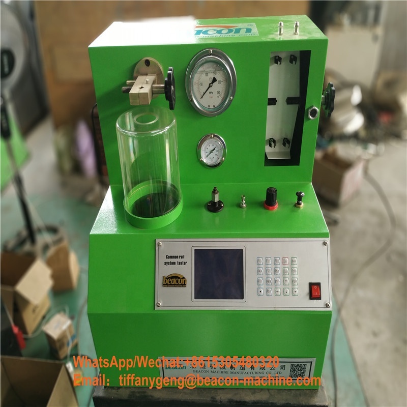Venta caliente PQ1000 común carril diesel inyector de combustible de calibración máquina de banco de prueba de equipo