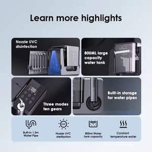 เครื่องทำความสะอาดฟันไฟฟ้าคุณภาพสูงระดับมืออาชีพ สำหรับใช้งานแบบพกพา ชาร์จซ้ำได้ เหมาะสำหรับใช้ในบ้านและโรงแรม - Product Image 5